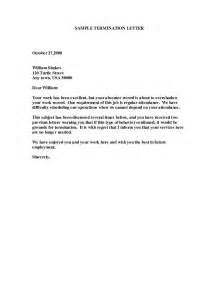 That's where a termination letter comes in. sample of employee termination letter - Google Search ...