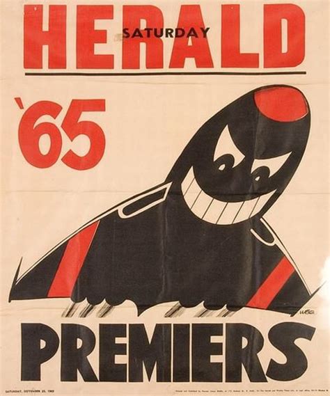 Essendon vflw, tullamarine, victoria, australia. Weg 1965 Poster | Essendon football club, Afl premiership ...