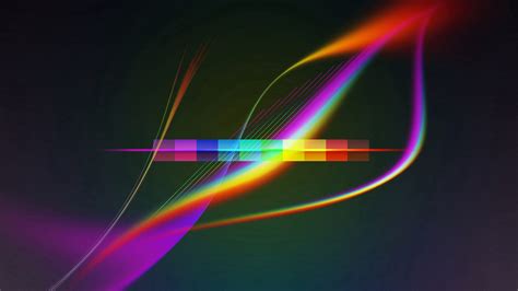 Download Wallpaper 1920x1080 Lines Wavy Background Bright Multi