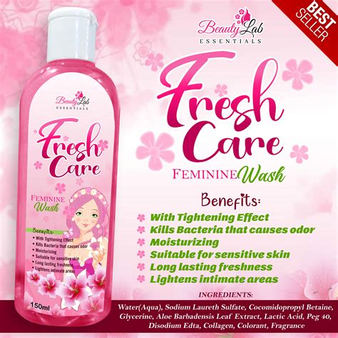 Beauty Lab Essentials Women Fresh Care Feminine Wash Feminine Wash Whitening And Tightening