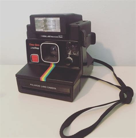 Vintage 1980s Polaroid Time Zero Onestep Land Camera With Etsy