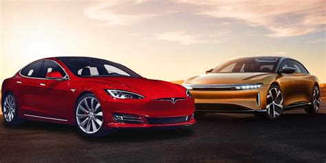 Edición Lucid Air Dream Vs Tesla Model S Plaid Cómo Se Comparan Los