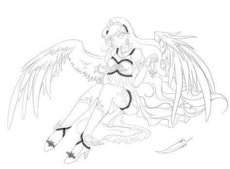 Lineart: Princess Luna by Rurutia8 on deviantART | Princess luna