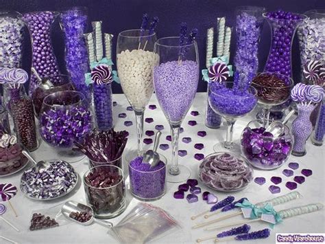 Seriouslycolor Themed Candy Buffets On Display Like This Are Just