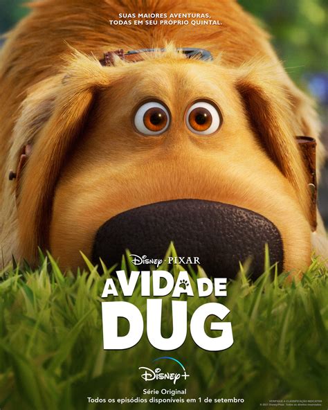Atoupeira Disney Lança Trailer E Pôster De “a Vida De Dug” Da Pixar