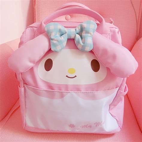 Cartoon Cute Genuine My Melody Backpack Bag Primary School Bags