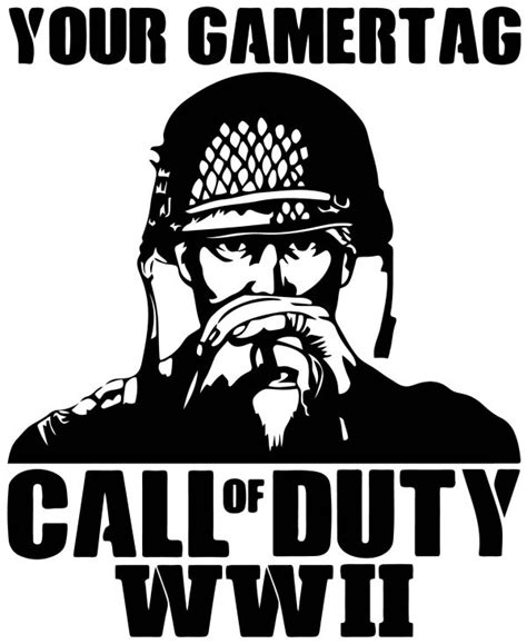Call Of Duty Style Soldier Wall Sticker Wall Stickers Oracal Vinyl