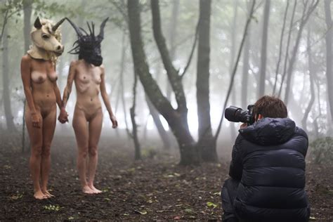 Wild Woman Bushcraft Nude Photo