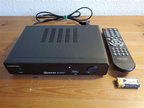 Mediasonic HW 150PVR HomeWorx ATSC Digital TV Converter Box With Remote