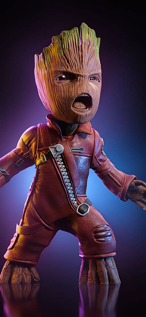1242x2688 4k Baby Groot 2020 Iphone Xs Max Hd 4k Wallpapers Images