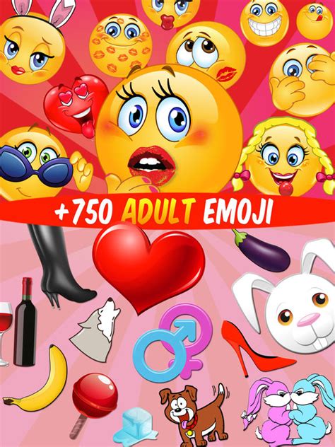 app shopper adult emoji flirty icons and sexy text social networking