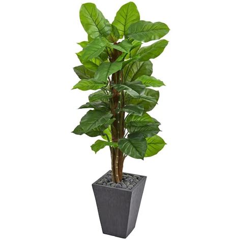 Nearly Natural Real Touch 5 Ft Indoor Large Leaf Philodendron