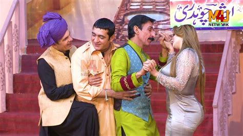 Zafri Khan With Iftikhar Thakur And Tariq Teddy Stage Drama Kurian Tik