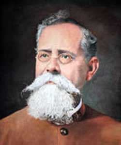 Following the flag in mexico. Venustiano Carranza Garza