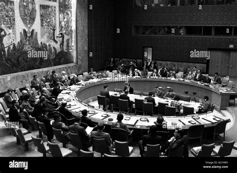 Photograph Taken During A Session Of The United Nations General