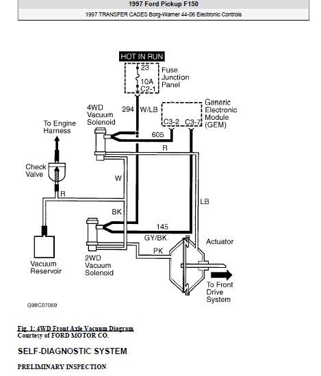 Ford F 150 Vacuum Lines Diagram