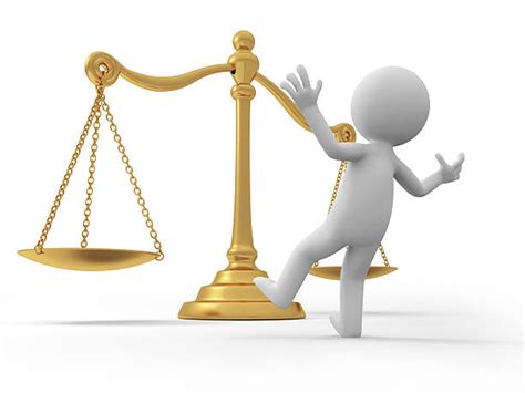 Best Cartoon Of The Law Balance Scale Stock Photos Pictures And Royalty