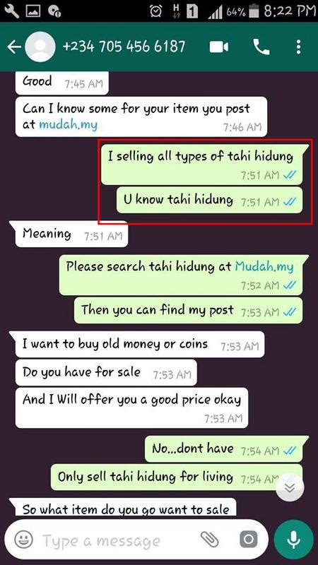 Shifting the focus to the next, conduct a search at lppeh malaysia > search > search for a negotiator. How A Malaysian Trolled This Scammer Who Offered To Buy ...