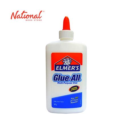Elmers Glue White 225grm All Multi Purpose Strong