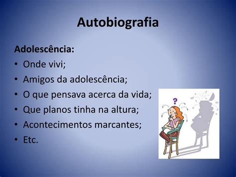 Autobiografia O Que E