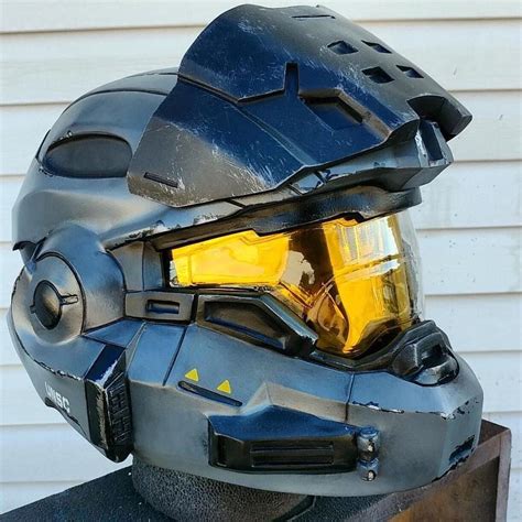 halo mk5b noble 6 helmet casting made with smooth cast urethane casting resin by stoney props
