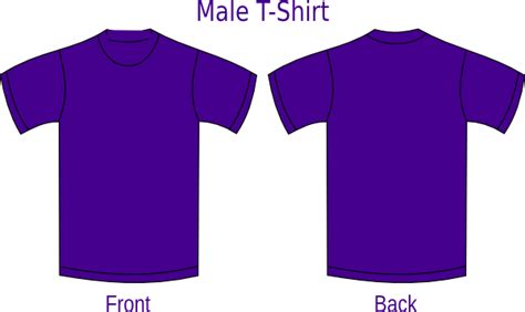 T Shirt Clipart Front And Back