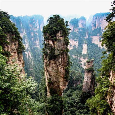 Zhangjiajie National Park in China - Inspiration behind the Hallelujah ...