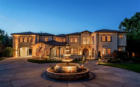 3 Million 13000 Square Foot Italian Inspired Mansion In Cherry Hills