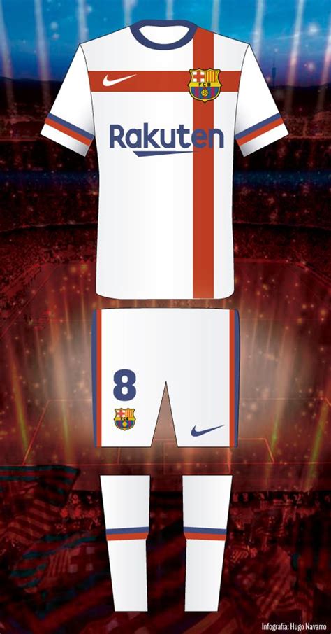 Manufactured by nike, every fc barcelona jersey is made from quality fabric. Barcelona Rejected White 2020-21 Away Kit Proposed by Nike ...