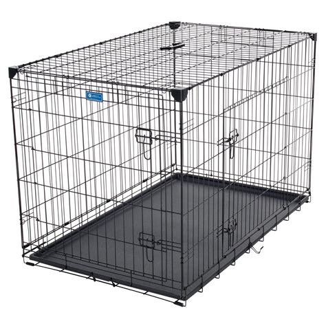 American Kennel Club 2 Door Dog Crate Black X Large 48l Walmart