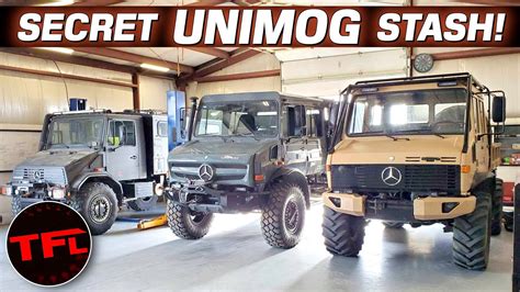 You Wont Believe This Mercedes Unimog Collection And How They Are