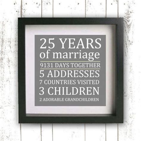 Check spelling or type a new query. Parent's Wedding Anniversary Gift Printable - Gray ...