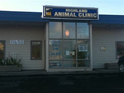 We want you and your pet to feel at home when you visit our clinic! Highland Animal Clinic - Veterinarians - 11650 Old Seward ...