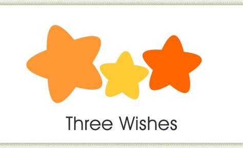 Three Wishes The Scribbling Geek