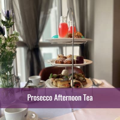 Prosecco Afternoon Tea Barony Castle Gift Vouchers