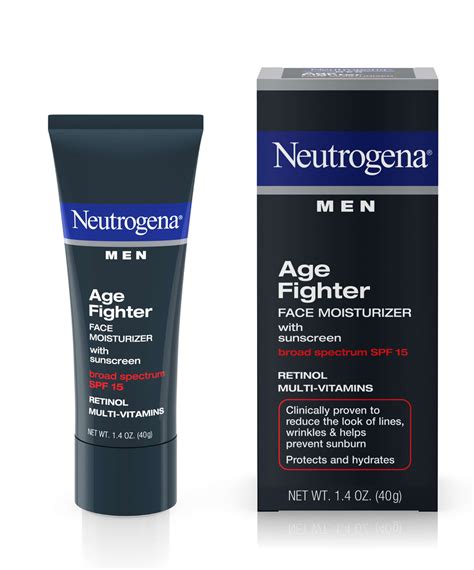 Men Age Fighter Face Moisturizer With Spf 15 Neutrogena®