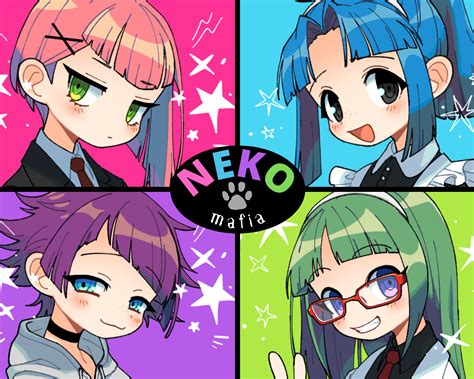 Universae 098 Neko Mafia Picrew Edit Posters