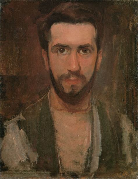 Piet Mondrian Self Portrait 1900 Oil On Canvas Mondrian Art