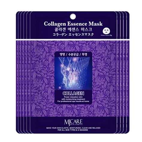 The Elixir Beauty Collagen Facial Mask Sheet Pack