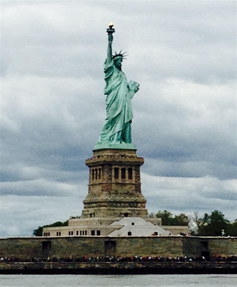 Daydreams Great Loop Behind The Statue Of Liberty New York City