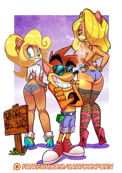 Crash Coco And Tawna By Cartoonporn Hentai Foundry