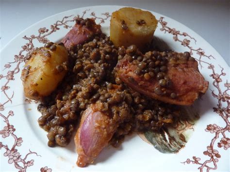 Chen Gai France jarret de porc aux lentilles
