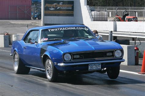 A Pro Touring 1968 Chevrolet Camaro With A Drag Racing Attitude Hot