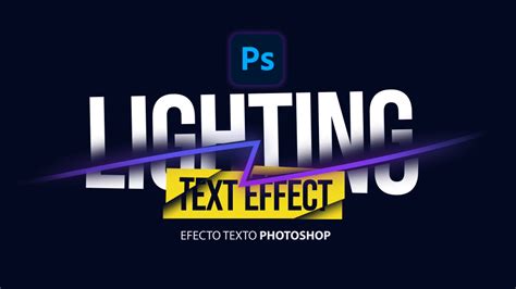 Como Hacer Texto Efecto Photoshop Aprende Facil