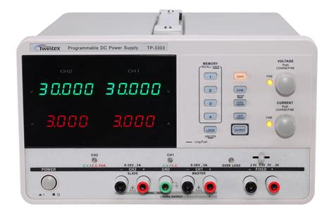 Multiple Output Programmable Linear Dc Power Supplies Tp3303series