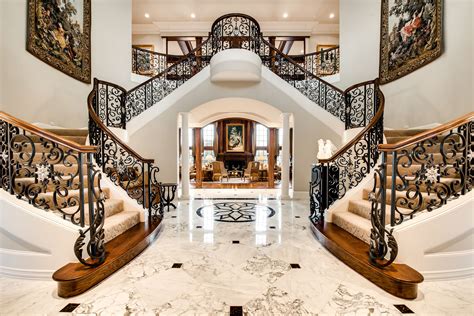1600 Nelson Drive Staircase Design Double Staircase Staircase