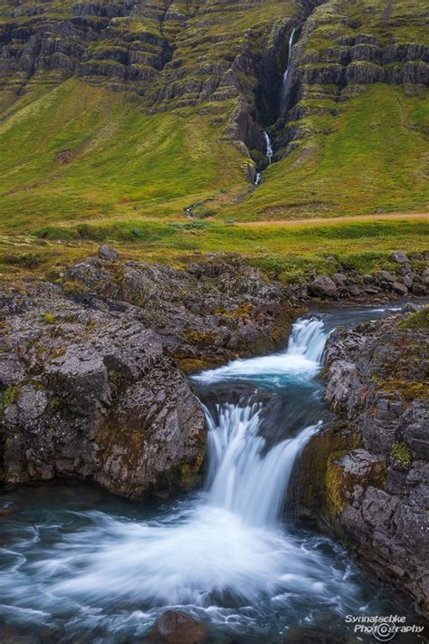Gorge Falls Waterfalls Iceland Europe Synnatschke Photography