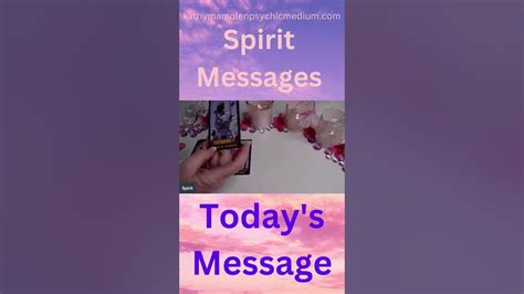 Todays Spirit Message 🕊️🙏 Messages Meant To Find You😇🙏 Spirit Message Thanks For Subscribing 😇