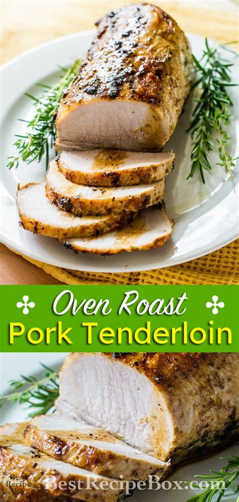 This pork tenderloin recipe is an amazing dinner idea that makes a tender & juicy meal in only 30 min. Receipes For A Pork Loin That You Bake At 500 Degrees Wrap ...