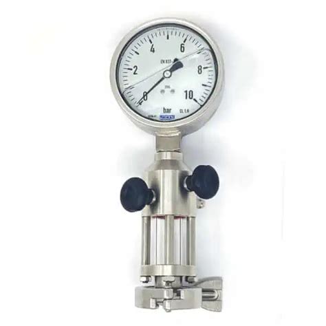 Tc Vent Fitting Assembly Sight Glass And Pressure Gauge Cellar Tek